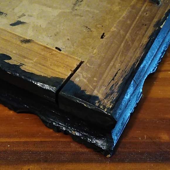 Old Antique Frame with Gentleman Silhouette - Picture 15 of 16